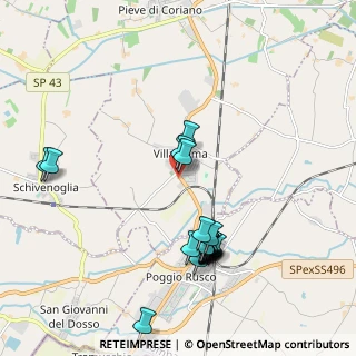 Mappa Via Roma Sud, 46036 Borgo Mantovano MN, Italia (2.0895)