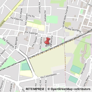 Mappa Via Superga, 46, 10042 Nichelino, Torino (Piemonte)
