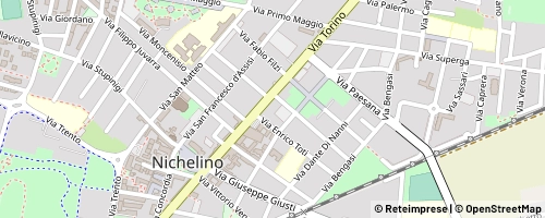 Mappa Nichelino