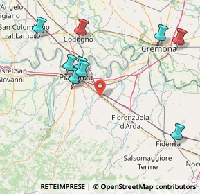 Mappa 29010 Pontenure PC, Italia (29.41235)