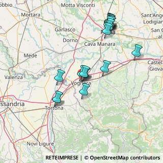 Mappa Via Montebello, 27058 Voghera PV, Italia (16.40111)