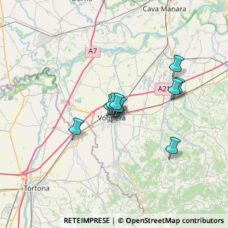 Mappa Via Montebello, 27058 Voghera PV, Italia (4.73455)