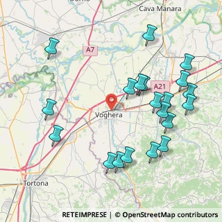 Mappa Viale Montebello, 27058 Voghera PV, Italia (9.286)