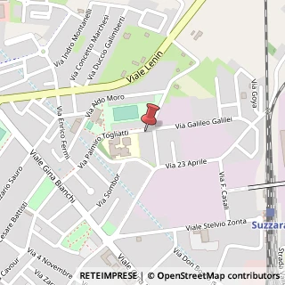 Mappa Via P. Togliatti, 31, 46029 Suzzara, Mantova (Lombardia)