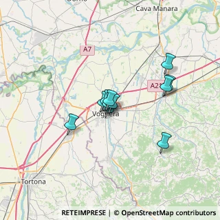 Mappa P.ZZA QUARLERI, 27058 Voghera PV, Italia (4.76727)