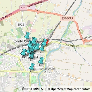 Mappa Via Carlo Alberto, 27058 Voghera PV, Italia (0.855)