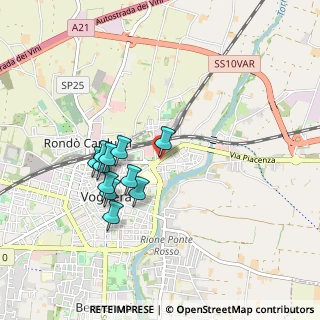 Mappa Via Carlo Alberto, 27058 Voghera PV, Italia (0.79273)