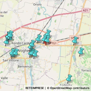 Mappa SP10, 27058 Voghera PV, Italia (2.444)