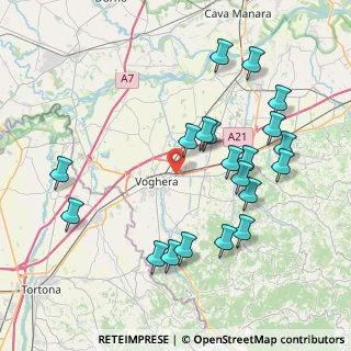 Mappa SP10, 27058 Voghera PV, Italia (8.4695)