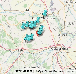 Mappa Strada Provinciale, 15049 Vignale Monferrato AL, Italia (8.52286)