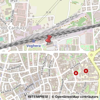 Mappa Piazzale Guglielmo Marconi, SNC, 27058 Voghera, Pavia (Lombardia)