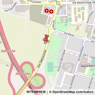 Mappa Via Debouche 52, 10042 Nichelino TO, Italia, 10042 Nichelino, Torino (Piemonte)