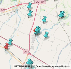 Mappa Via San Lorenzo, 29016 Cortemaggiore PC, Italia (5.6695)