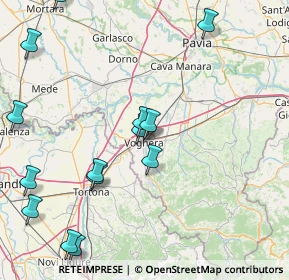 Mappa Via Scarabelli, 27058 Voghera PV, Italia (20.35429)