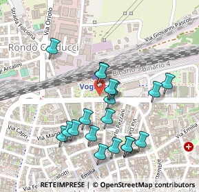 Mappa Via Scarabelli, 27058 Voghera PV, Italia (0.2335)