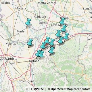 Mappa V. Lomellina, 27058 Voghera PV, Italia (10.73938)
