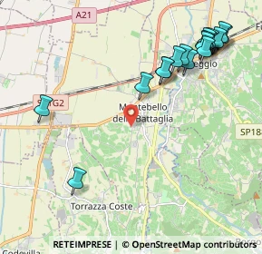 Mappa Via Savonarola, 27054 Montebello della Battaglia PV, Italia (2.53294)