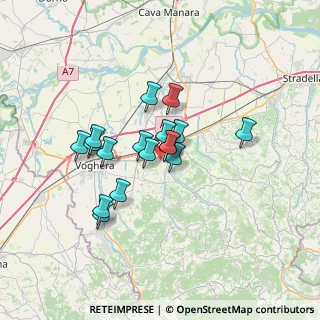 Mappa Via Savonarola, 27054 Montebello della Battaglia PV, Italia (5.11412)