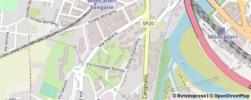 Mappa Moncalieri