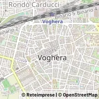 Hartă Voghera