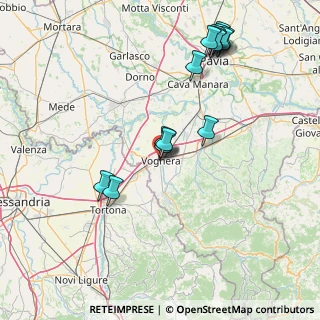 Mappa Via Giorgio, 27058 Voghera PV, Italia (17.26667)