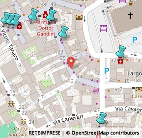 Mappa Via Toma, 27058 Voghera PV, Italia (0.12)