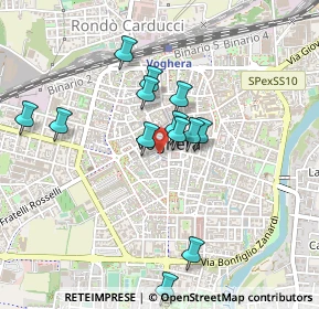 Mappa Via Giorgio Bidone, 27058 Voghera PV, Italia (0.40538)