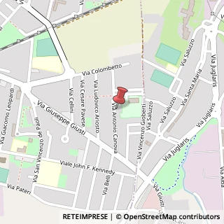 Mappa Via Canova, 18, 10042 Nichelino, Torino (Piemonte)