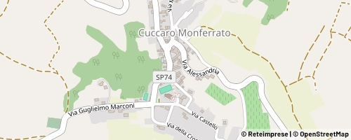 Mappa Cuccaro Monferrato