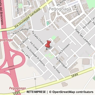 Mappa Via Carlo Alberto dalla Chiesa, 11, 46020 Pegognaga, Mantova (Lombardia)