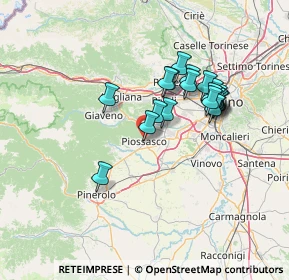 Mappa Via Don Pino Puglisi Vittima di Mafia, 10045 Piossasco TO, Italia (12.043)