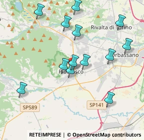 Mappa Via Don Pino Puglisi, 10045 Piossasco TO, Italia (3.98769)