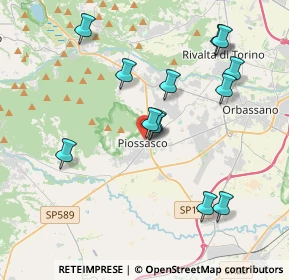 Mappa Via Don Pino Puglisi, 10045 Piossasco TO, Italia (3.86308)
