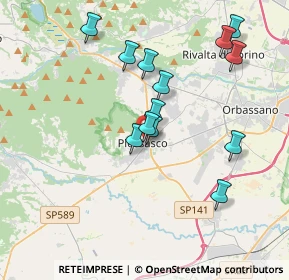 Mappa Via Don Pino Puglisi, 10045 Piossasco TO, Italia (3.56538)