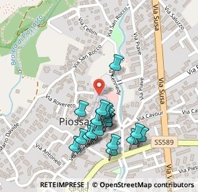 Mappa Via Don Pino Puglisi Vittima di Mafia, 10045 Piossasco TO, Italia (0.2275)