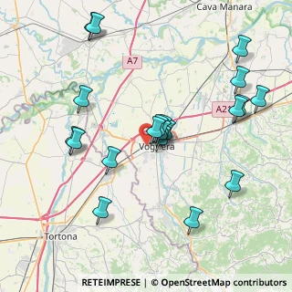 Mappa Via Aldo Moro, 27058 Voghera PV, Italia (8.2215)