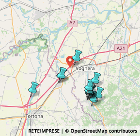 Mappa Strada Bussolino, 27058 Voghera PV, Italia (7.17692)