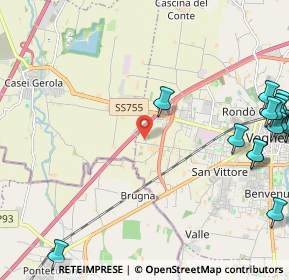 Mappa Strada Bussolino, 27058 Voghera PV, Italia (3.34313)