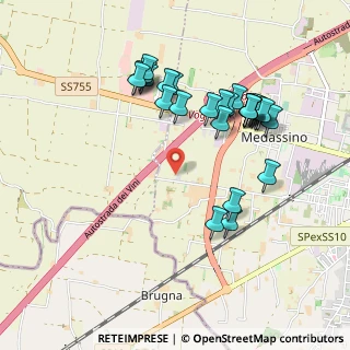 Mappa Strada Bussolino, 27058 Voghera PV, Italia (0.96667)