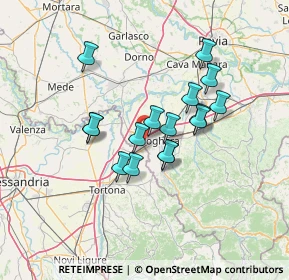 Mappa Strada Bussolino, 27058 Voghera PV, Italia (10.91563)