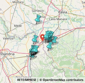 Mappa Strada Bussolino, 27058 Voghera PV, Italia (9.4415)