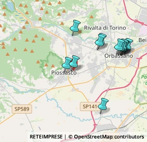 Mappa Via Cavour, 10045 Piossasco TO, Italia (4.16462)