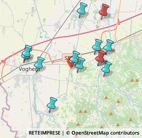 Mappa Via Strada Nuova, 27058 Voghera PV, Italia (3.79923)