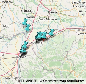 Mappa Via Strada Nuova, 27058 Voghera PV, Italia (10.5585)
