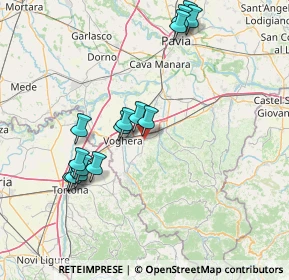 Mappa Via Strada Nuova, 27058 Voghera PV, Italia (15.43933)
