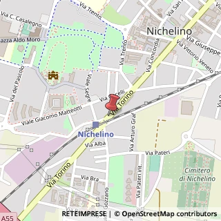 Mappa Via Torino, 275, 10042 Nichelino, Torino (Piemonte)