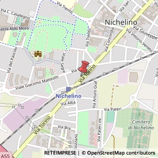 Mappa Via Torino, 226, 10042 Nichelino, Torino (Piemonte)