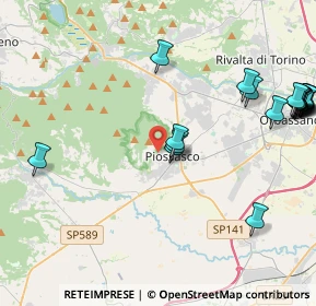 Mappa Via Monte Grappa, 10045 Piossasco TO, Italia (5.54)