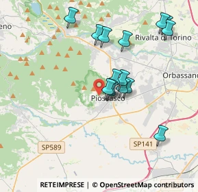 Mappa Via Monte Grappa, 10045 Piossasco TO, Italia (3.48067)