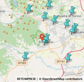 Mappa Via Monte Grappa, 10045 Piossasco TO, Italia (4.60667)